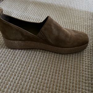 Suede espadrille
